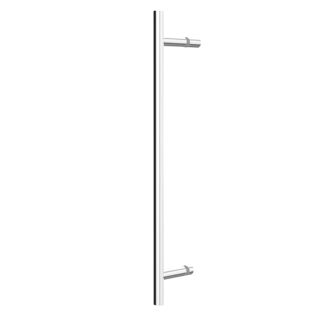 Schulte Eckdusche mit Drehtür 'ExpressPlus - Alexa Style 2.0' inkl. Seitenwand und Duschwanne flach 80 x 80 x 192 cm, mit Stabgriff