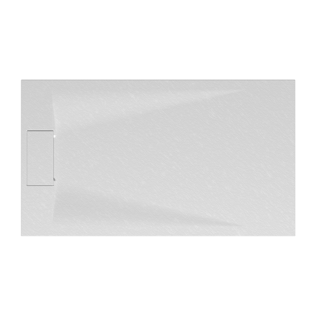 Breuer Duschwanne 'Lite Line' Steinoptik weiß 90 x 160 cm