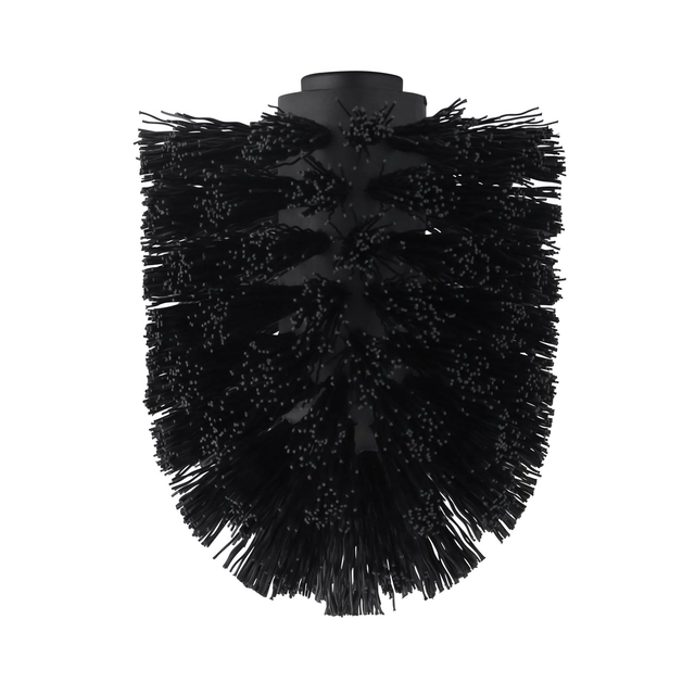 Axentia WC-Ersatzbürstenkopf Ø 80 mm schwarz