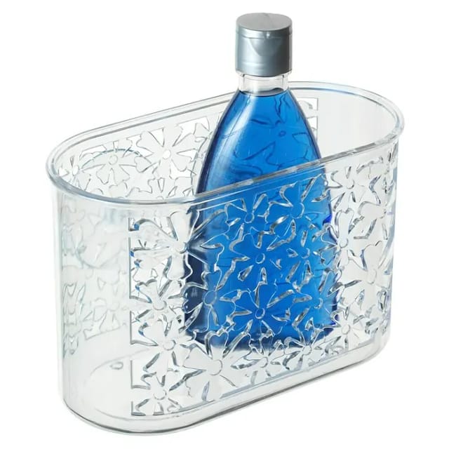 Wenko Universalablage Blumen Transparent klein