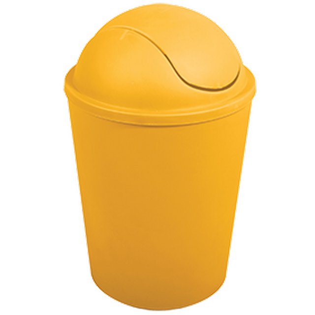 Schwingdeckeleimer 'Ako' safran 5,5 l