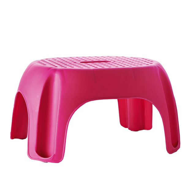 Ridder Tritthocker 'Fun' rosa 39 x 33 x 22 cm