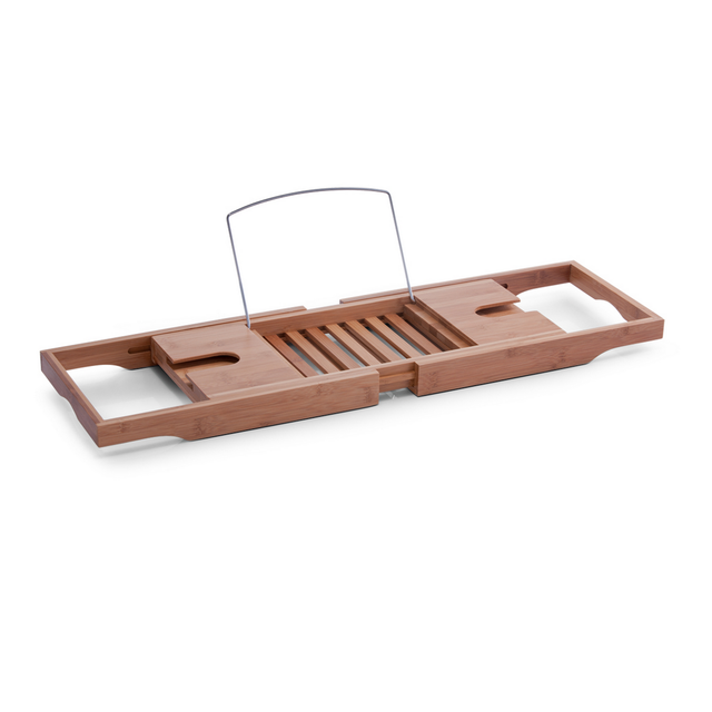 Zeller Badewannenablage Bambus/Metall 70 x 4 x 22 cm