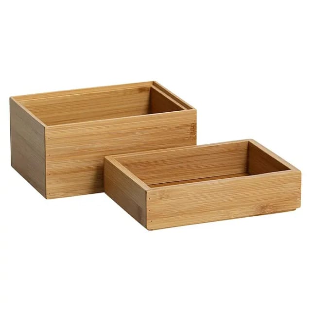 Zeller Ordnungsbox naturfarben 12 x 12 x 17 cm
