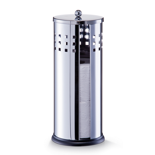 Zeller WC-Rollenhalter Edelstahl 12 x 46 cm
