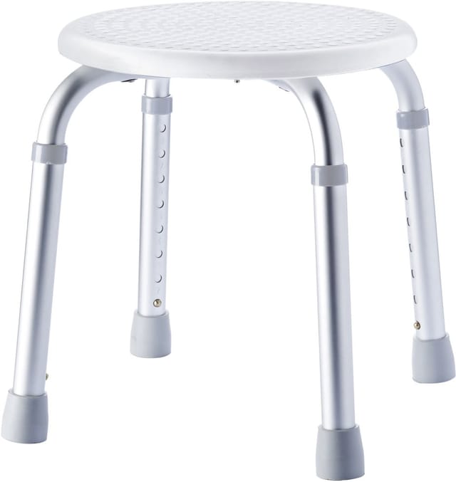 Ridder Bad-Hocker 'Comfort' rund, weiß, Ø 32 cm, bis 110 kg