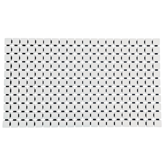 toom Badewanneneinlage 'Nevis' weiß 39 x 68 cm