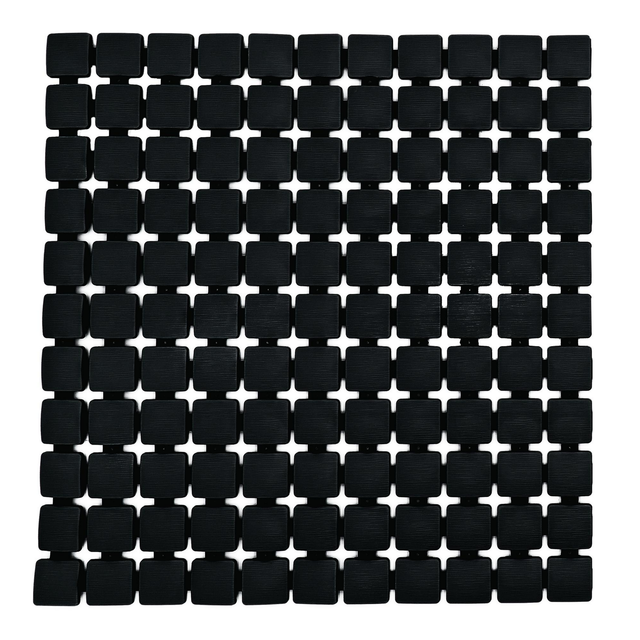 toom Duscheinlage 'Nevis' schwarz 54 x 54 cm