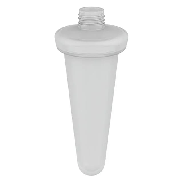 Lenz Ersatz-Seifenspenderglas 'Flame' konisch weiß