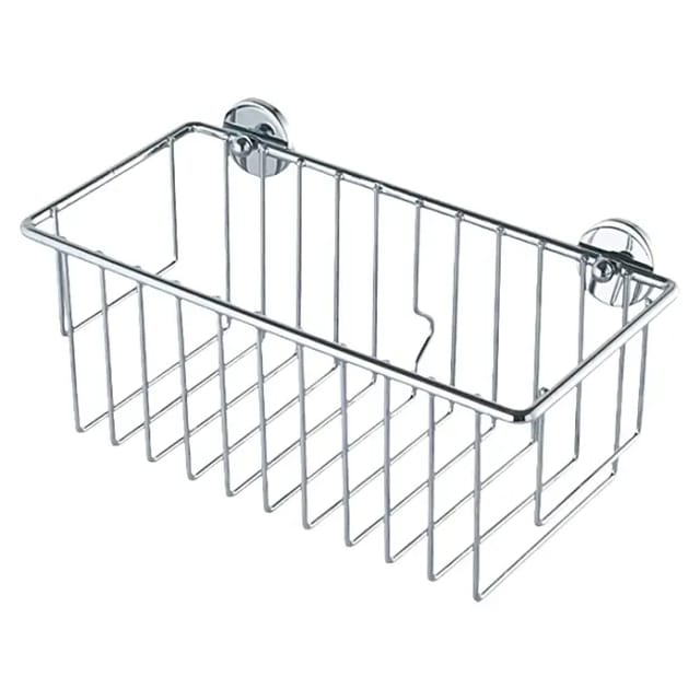 tesa Duschablage 'baath Plus' verchromt mit Klebelösung 11,7 x 25 x 12,5 cm
