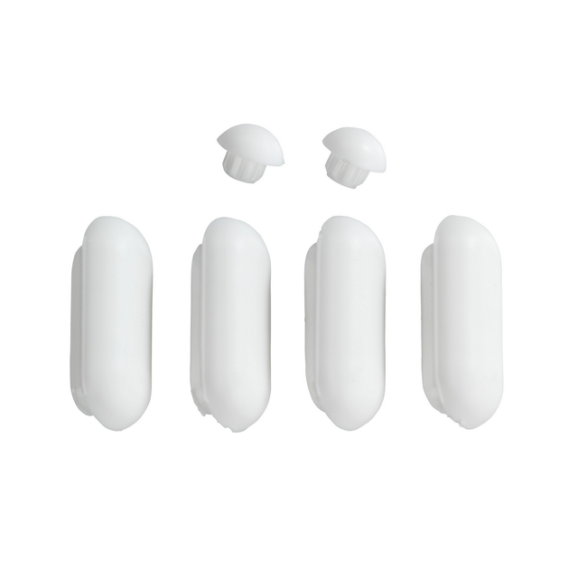 Wenko Puffer-Set für WC-Sitz für Duroplast Acryl WC-Sitze