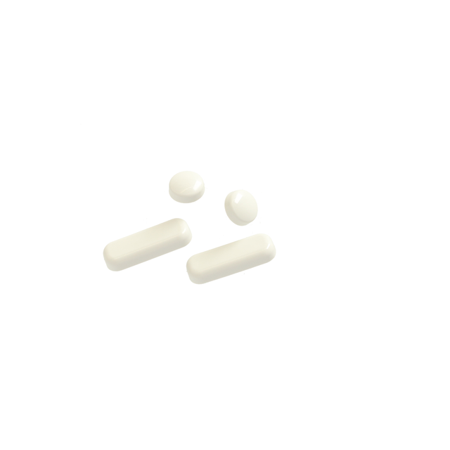 Bemis Puffer-Set für WC-Sitze weiß 4-teilig