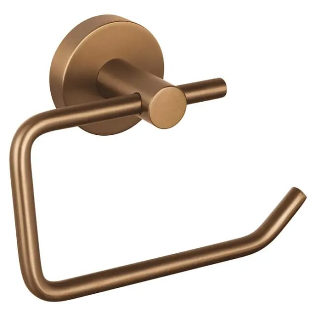 tesa Toilettenpapierhalter 'Moon' Metall PVD-beschichtet bronzefarben selbstklebend