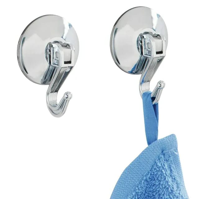 Wenko Hebelsaughaken chrom klein, 2er Set