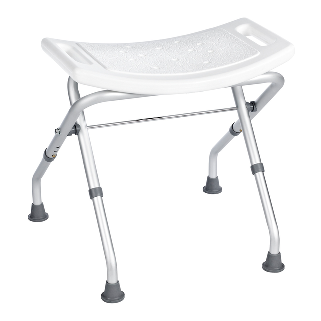 Ridder Badhocker 'Comfort' klappbar, weiß, 51 cm, bis 110 kg