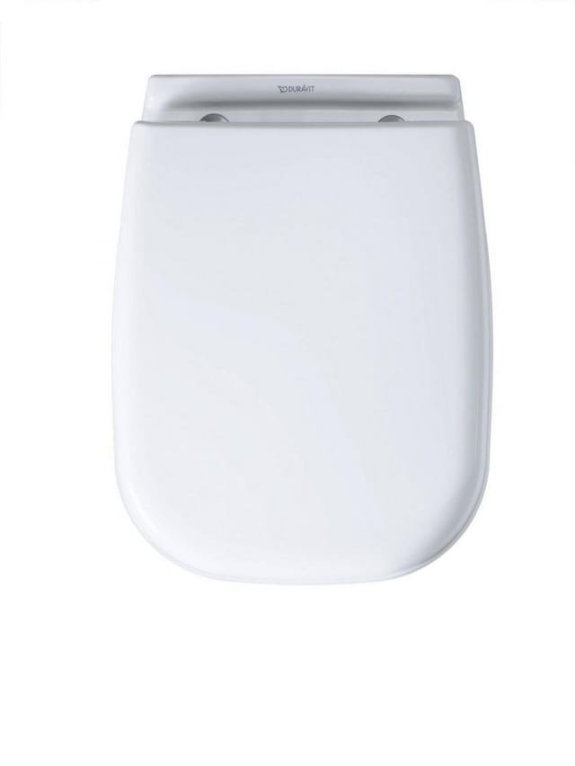 Duravit WC-Sitz 'D-Code' mit Absenkautomatik weiß Kunststoff