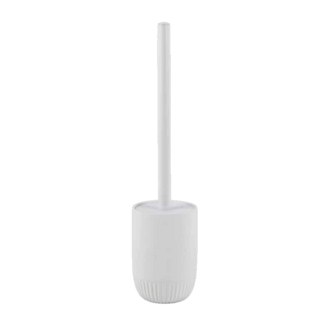 toom WC-Bürstengarnitur weiß/braun Ø 9 x 36 cm