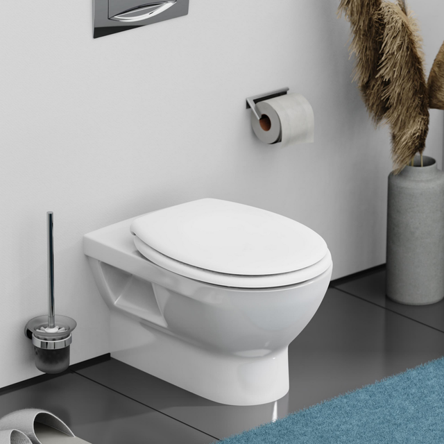 Schütte WC-Sitz mit Absenkautomatik weiß Duroplast