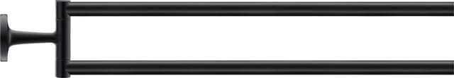 Duravit Handtuchhalter 'Starck T' 46,5 cm schwarz matt