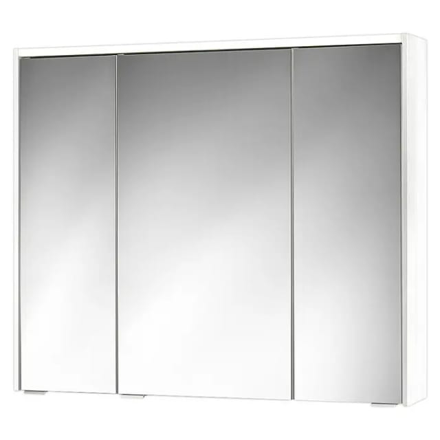 Sieper LED-Spiegelschrank 'KHX' weiß matt 90,4 x 74 x 14,2 cm