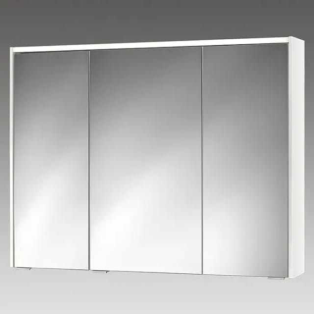 Sieper LED-Spiegelschrank 'KHX' weiß Hochglanz 100,4 x 74 x 14,2 cm