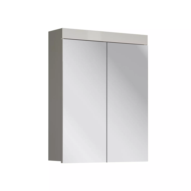 Trendteam Spiegelschrank 'Amanda' weiß glänzend 60 x 77 x 17 cm