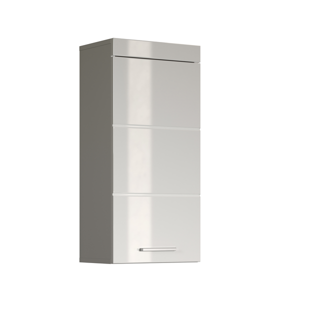Trendteam Hängeschrank 'Amanda' weiß glänzend 37 x 77 x 23 cm
