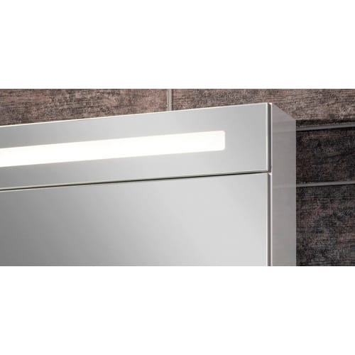 Fackelmann LED-Spiegelschrank 'B.Clever' weiß 120 x 70,6 x 15,8 cm