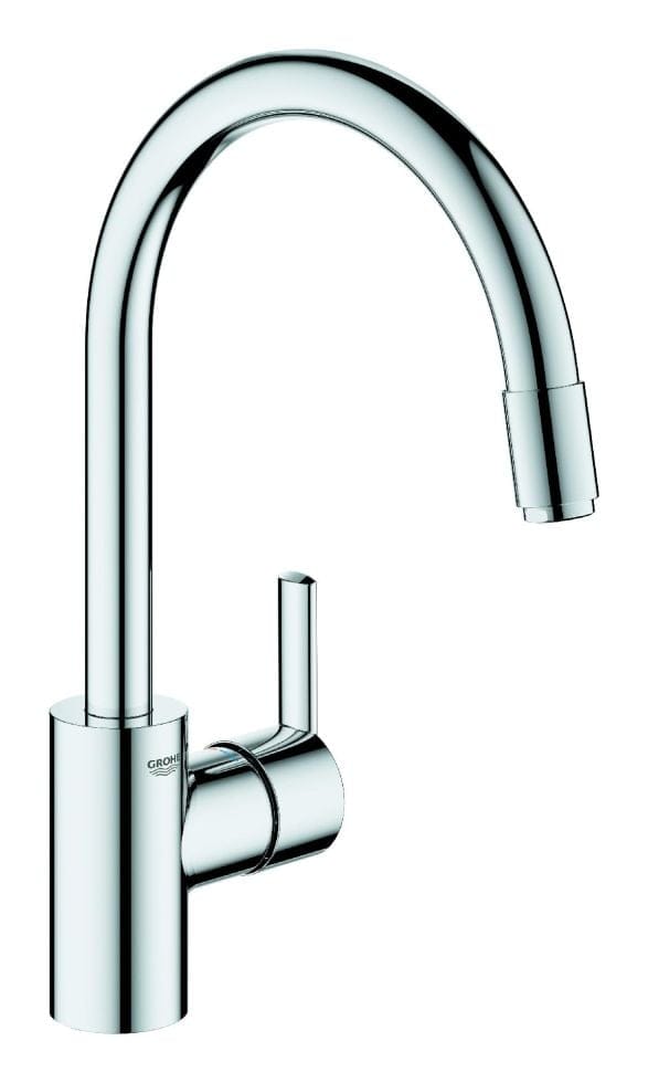 Grohe Spültischarmatur 'Feel' mit Geschirrbrause chromfarben