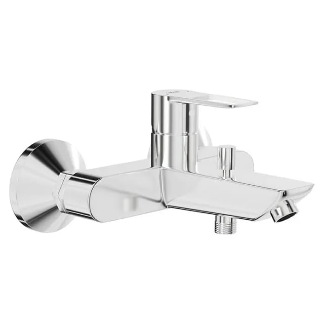 Grohe Badewannenarmatur 'Start Loop' chromfarben 15 x 12,1 x 16,8 cm