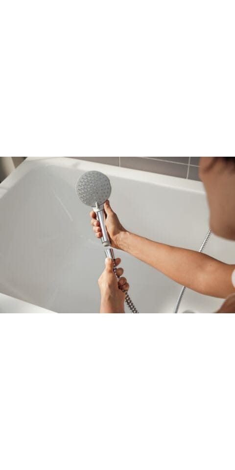 Hansgrohe Handbrause 'Vernis' chromfarben Ø 10 cm
