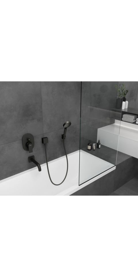 Hansgrohe Handbrause 'Vernis' schwarz Ø 10 cm