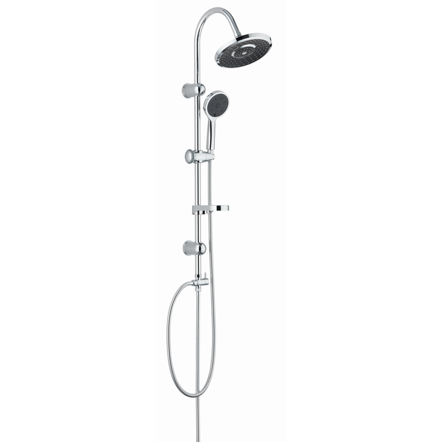 Duschsäule 'Elba' chromfarben 96 cm