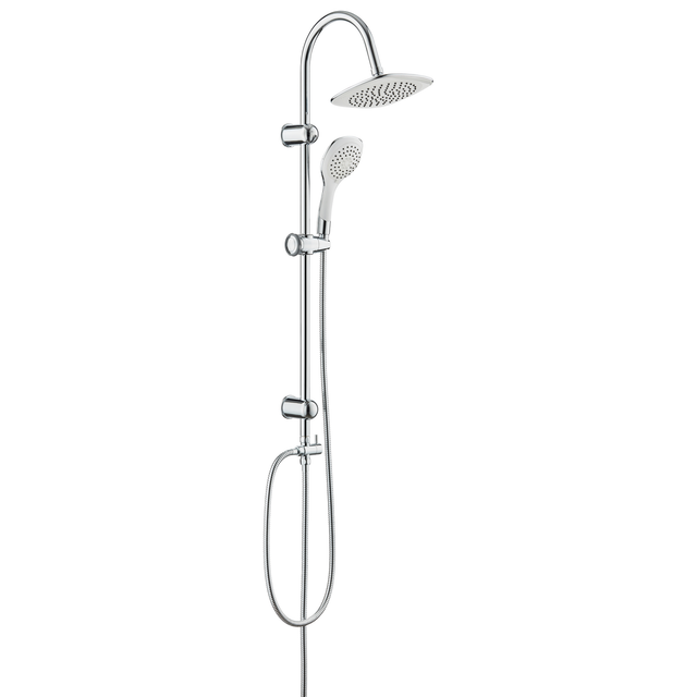 Duschsäule 'Bali' Edelstahl verchromt