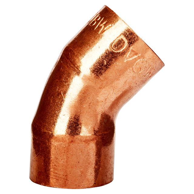 Kirchhoff Kupferbogen zweiseitig 45°