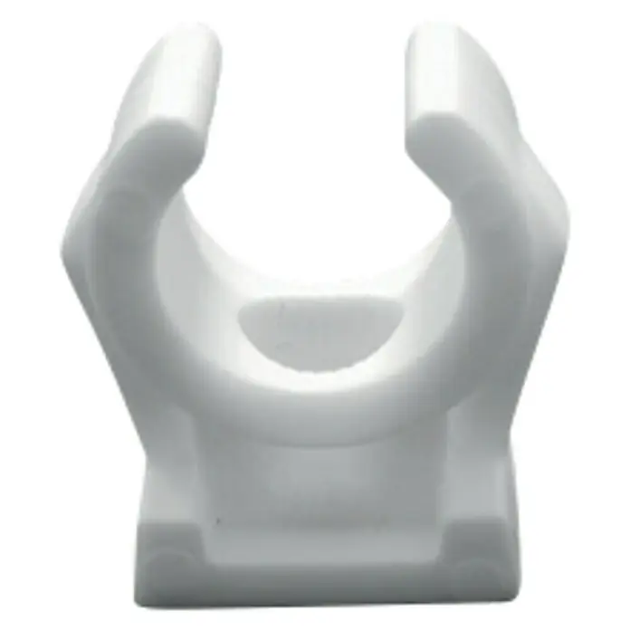 Kirchhoff Rohrclip einfach weiß Ø 1,2 cm