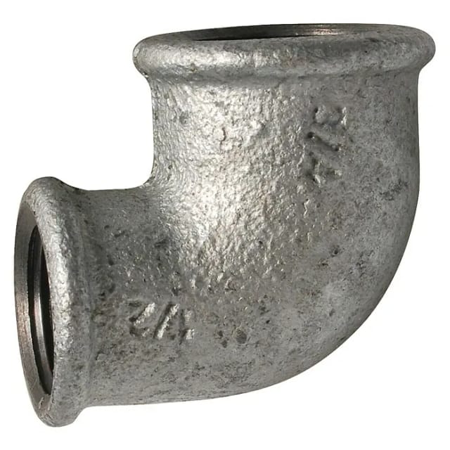 Kirchhoff Winkel 90° Ø 1/2 x 3/4 Innengewinde