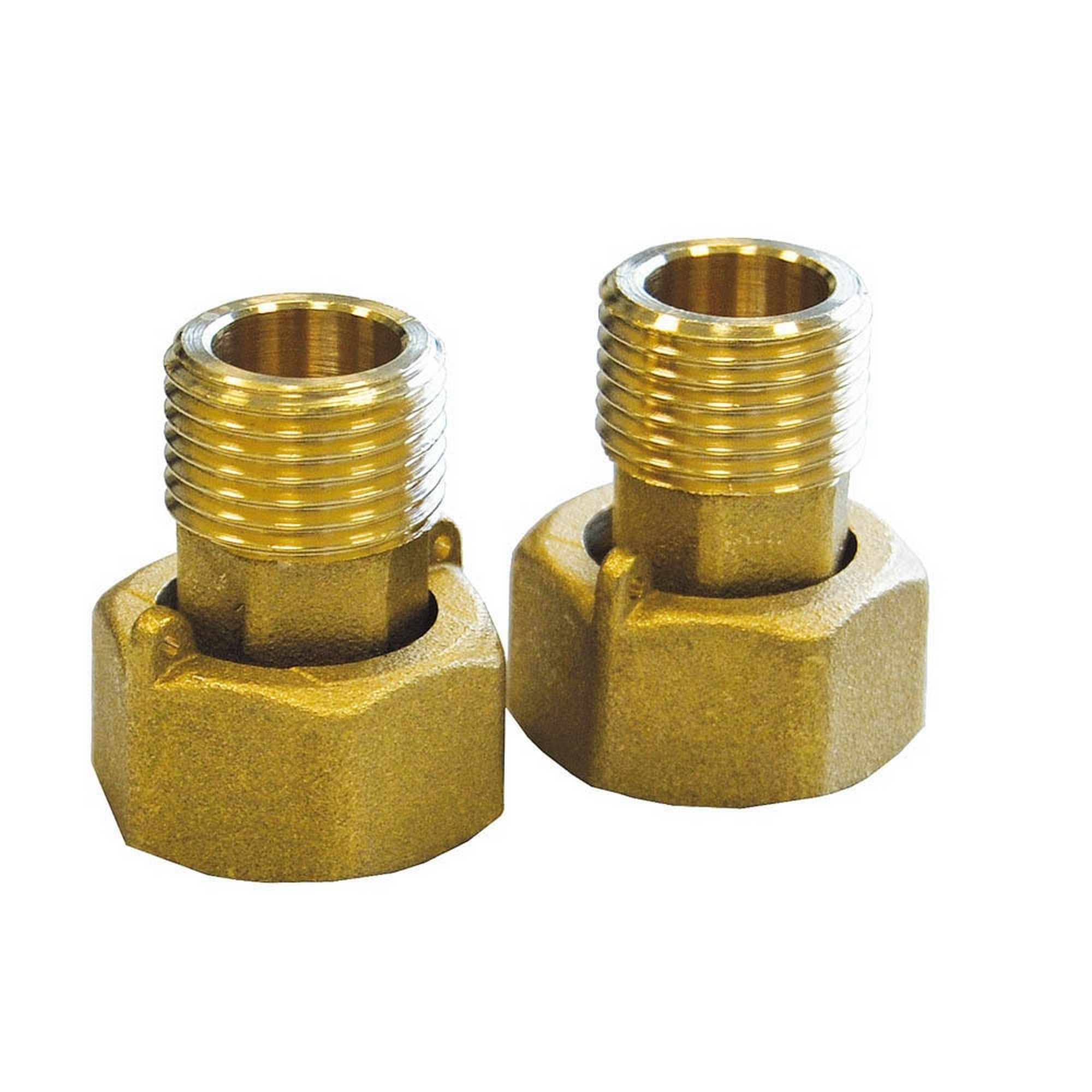 Kirchhoff Wasserzähler-Verschraubungen 33,25 mm (1") 26,44 mm (3/4") 2 Stück