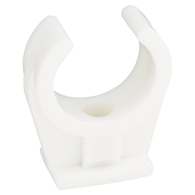Kirchhoff Rohrclip einfach weiß Ø 2,8 cm