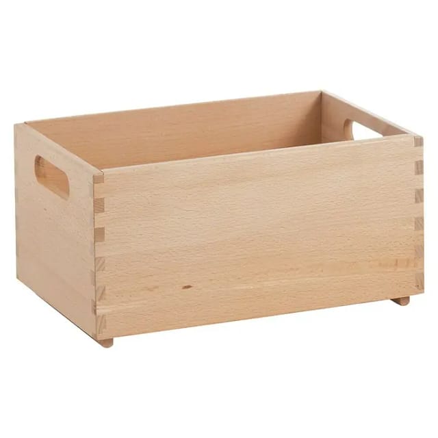 Allzweckkiste Buche lackiert 30 x 20 x 15 cm