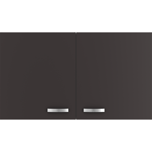 OPTIFIT Oberschrank 'OPTIkult Faro' anthrazit/akaziefarben 100 x 57,6 x 34,6 cm