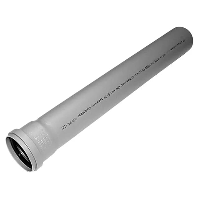 Marley HTEM-Rohr mit Steckmuffe DN 40, 500 mm
