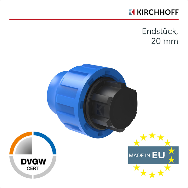 Kirchhoff Endstück Polypropylen Ø 20 mm