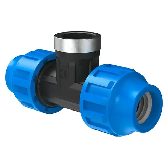 Kirchhoff T-Übergangsstück HDPE Ø 20 x 1/2" IG x 20 mm
