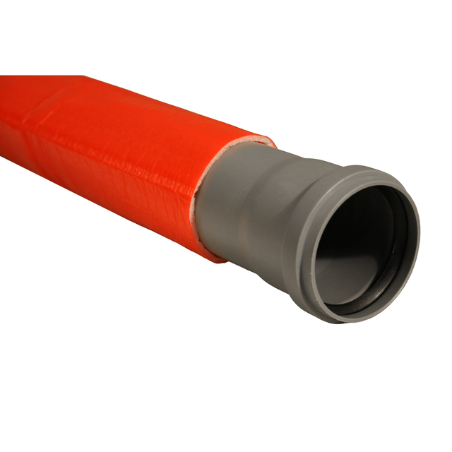 Marley HT-Schallschutzschlauch rot DN 110, 5 m