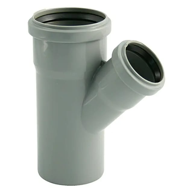 Abzweig 45° DN 110 Ø 75 mm