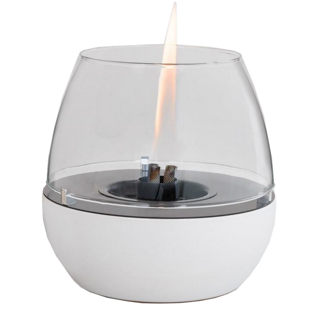 Tenderflame Tischfeuer 'Tulpe' weiß 300 ml