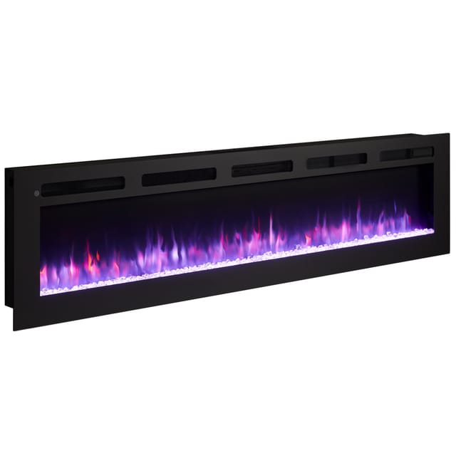 Balderia Elektrokamin 'Leif 70' schwarz 1,8 kW