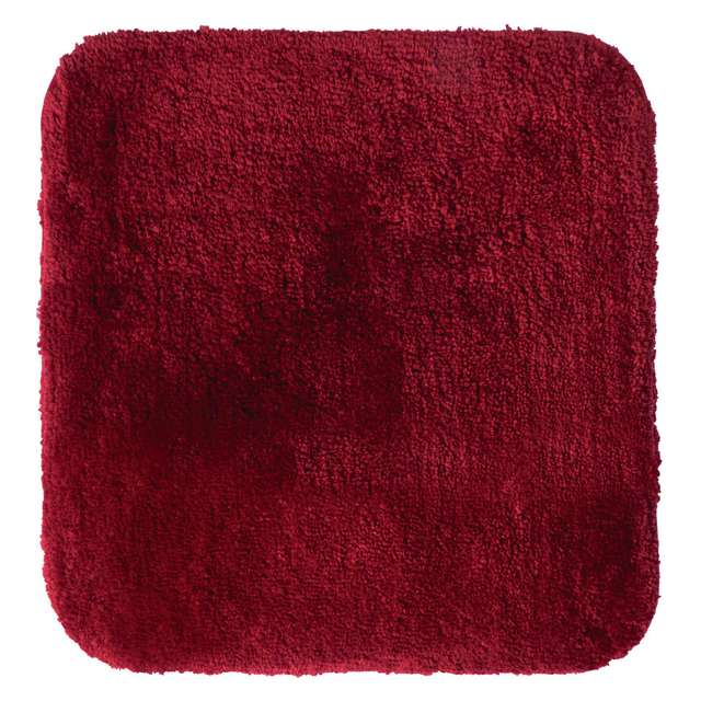 Ridder Badteppich 'Chic' rot Microfaser 55 x 50 cm