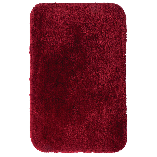 Ridder Badteppich 'Chic' Microfaser rot 60 x 90 cm
